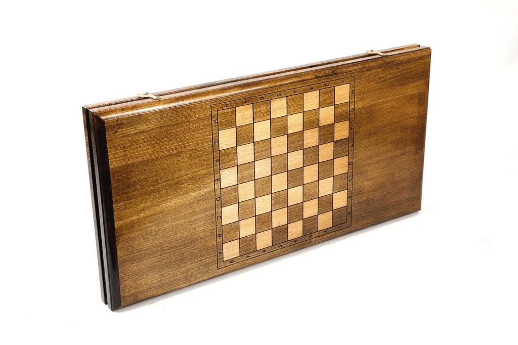 Wooden Backgammon Board Classic 23.6" | 60 cm - Unumperfectus