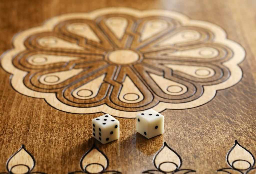 Wooden Backgammon Board Classic 23.6" | 60 cm - Unumperfectus