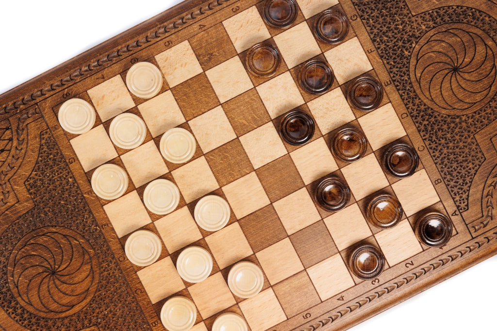 Backgammon Board - Ornamental - Unumperfectus