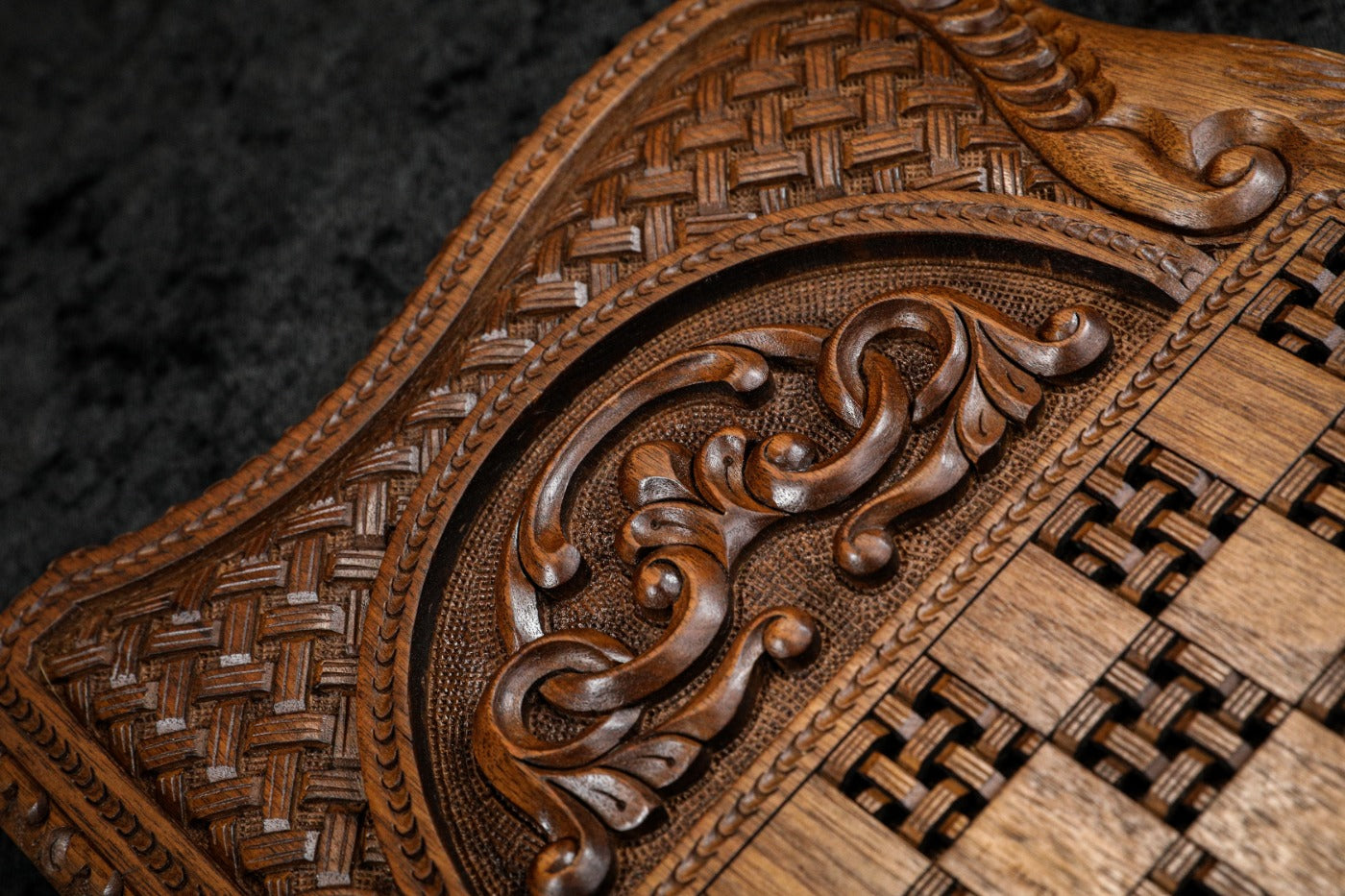 Dance of Sassoun Backgammon Board with Inlay & Copyrighted Mount Ararat Outline – 60 cm | 23.6"