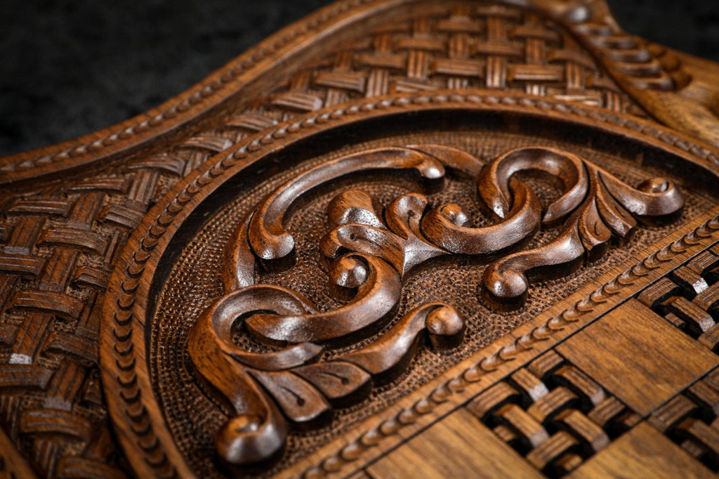 Dance of Sassoun Backgammon Board with Inlay & Copyrighted Mount Ararat Outline – 60 cm | 23.6"