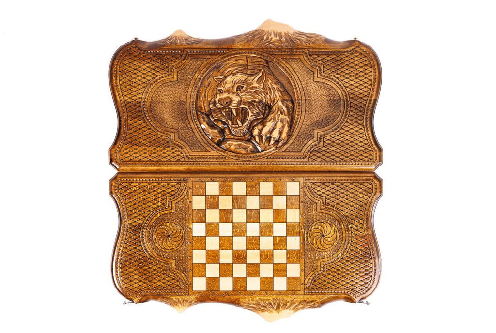 Backgammon Board - Tiger - Unumperfectus