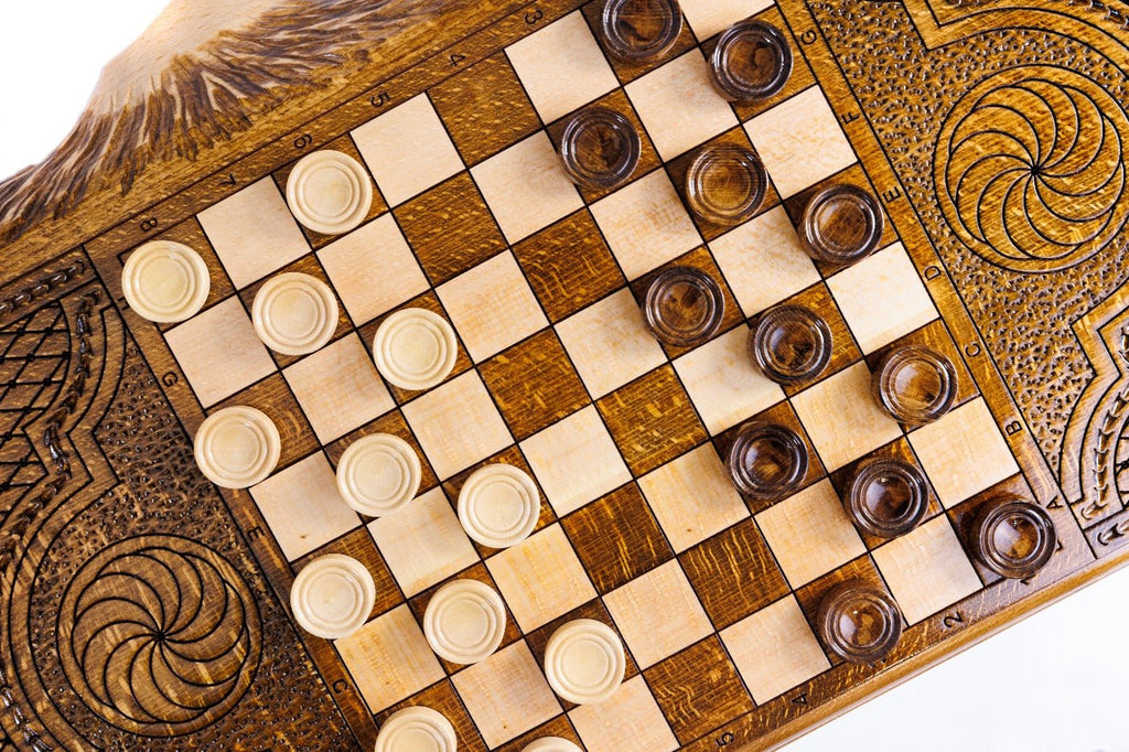 Backgammon Board - Tiger - Unumperfectus
