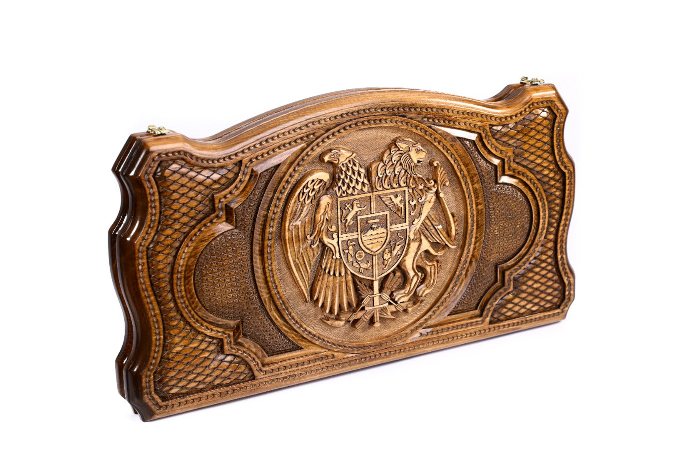Backgammon Board - Coat of Arms of Armenia - Unumperfectus