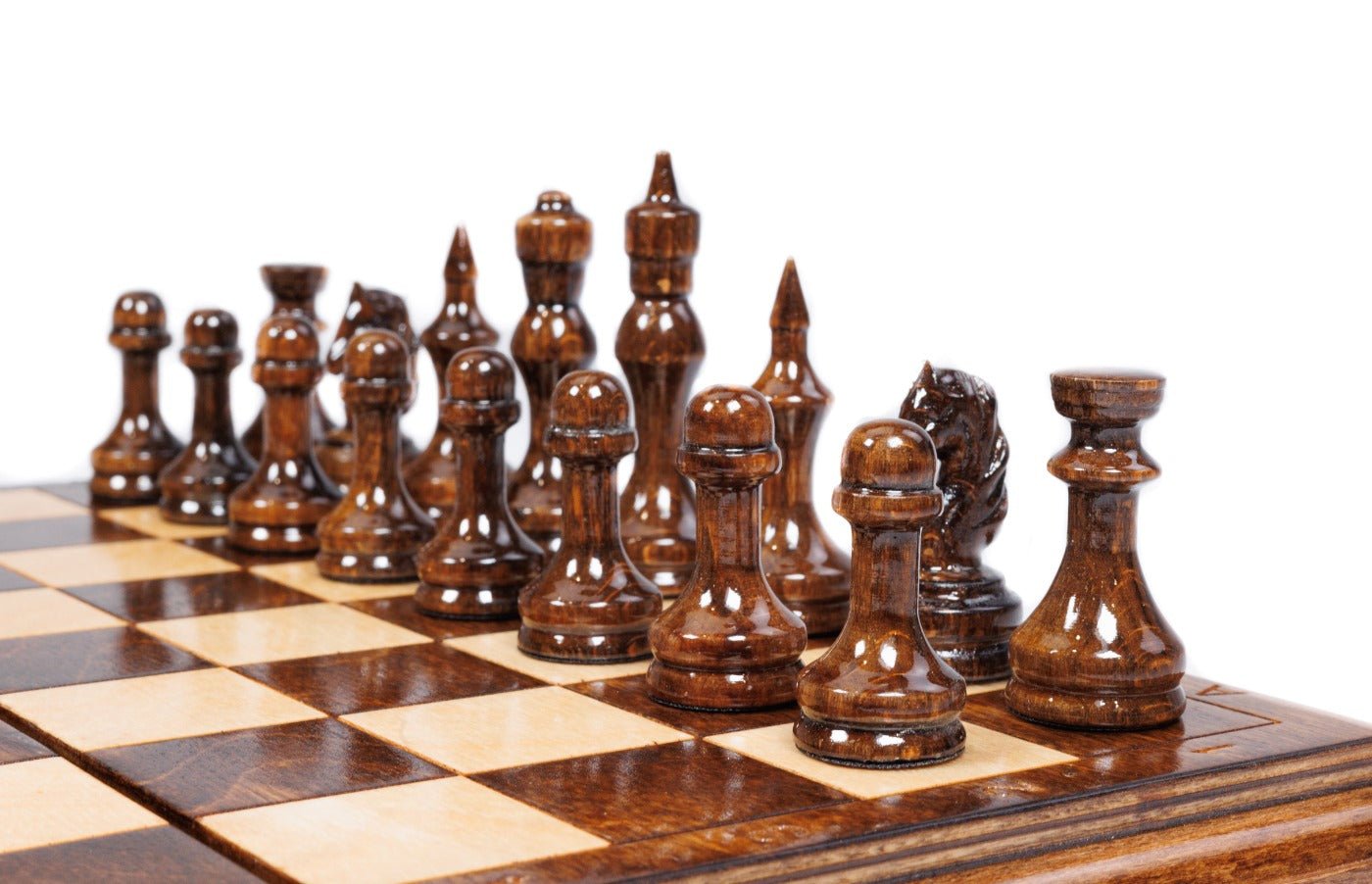 Classic Chess Set with Expanded Playing Field 11.8" | 30 cm - Unumperfectus