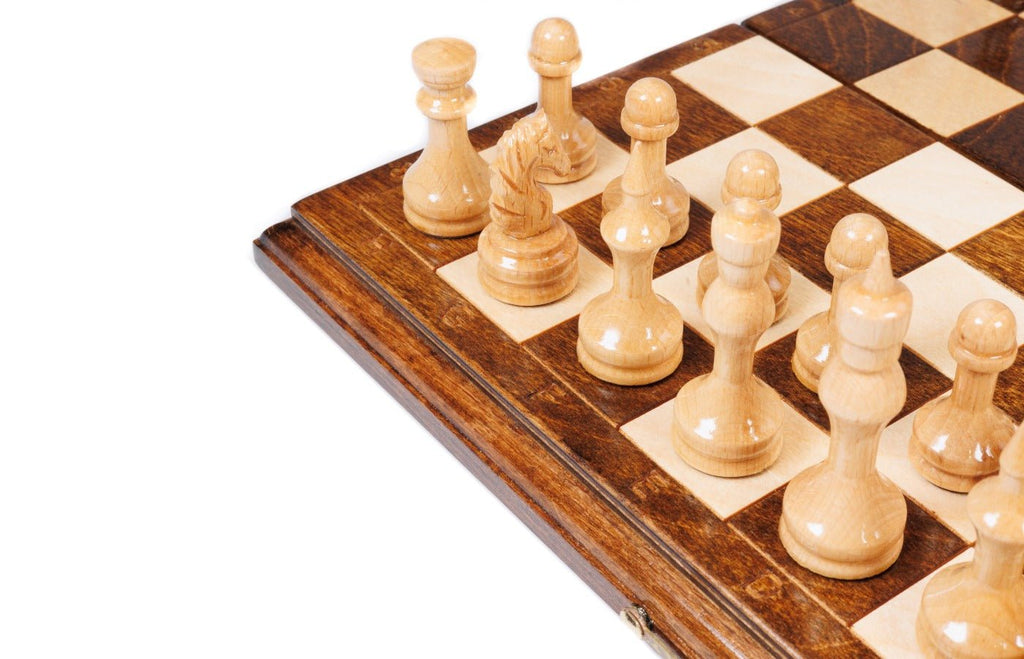 Classic Chess Set with Expanded Playing Field 11.8" | 30 cm - Unumperfectus