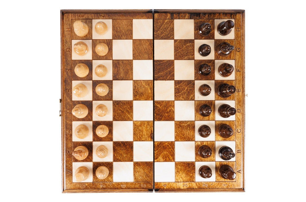 Classic Chess Set with Expanded Playing Field 11.8" | 30 cm - Unumperfectus