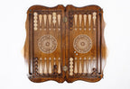 Eternity backgammon board - carrying case and accessories