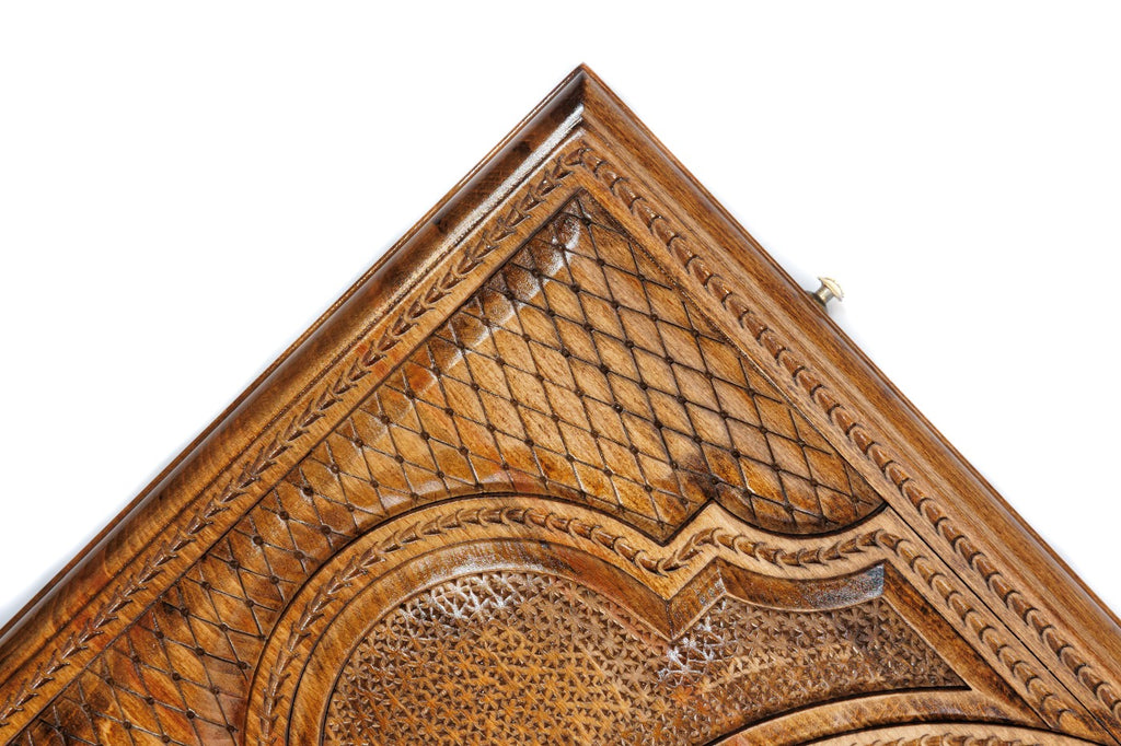 Classic Horse Wooden Backgammon Board - Unumperfectus