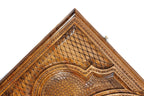 Classic Horse backgammon board - side profile showing the craftsmanship
