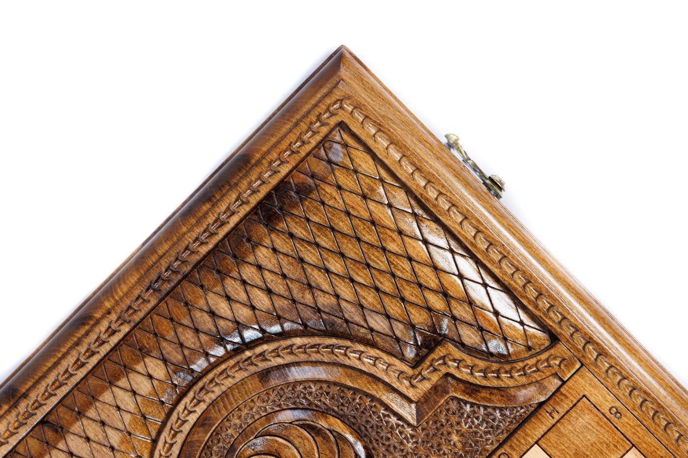 Classic Horse Wooden Backgammon Board - Unumperfectus