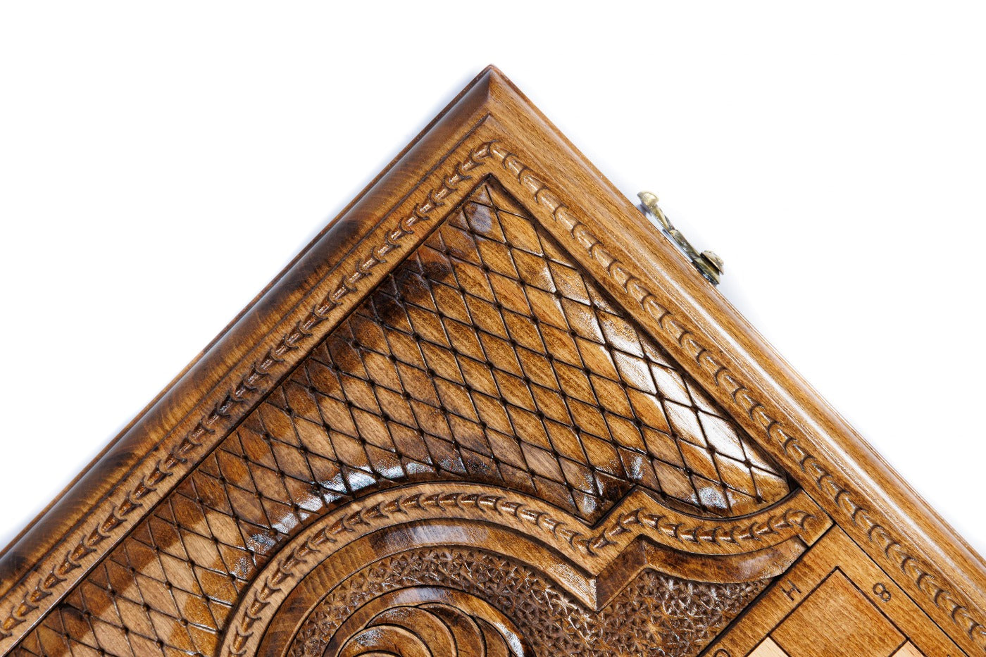 Classic Horse Wooden Backgammon Board - Unumperfectus