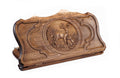 Deer wooden backgammon board with Mount Ararat outline handcrafted design