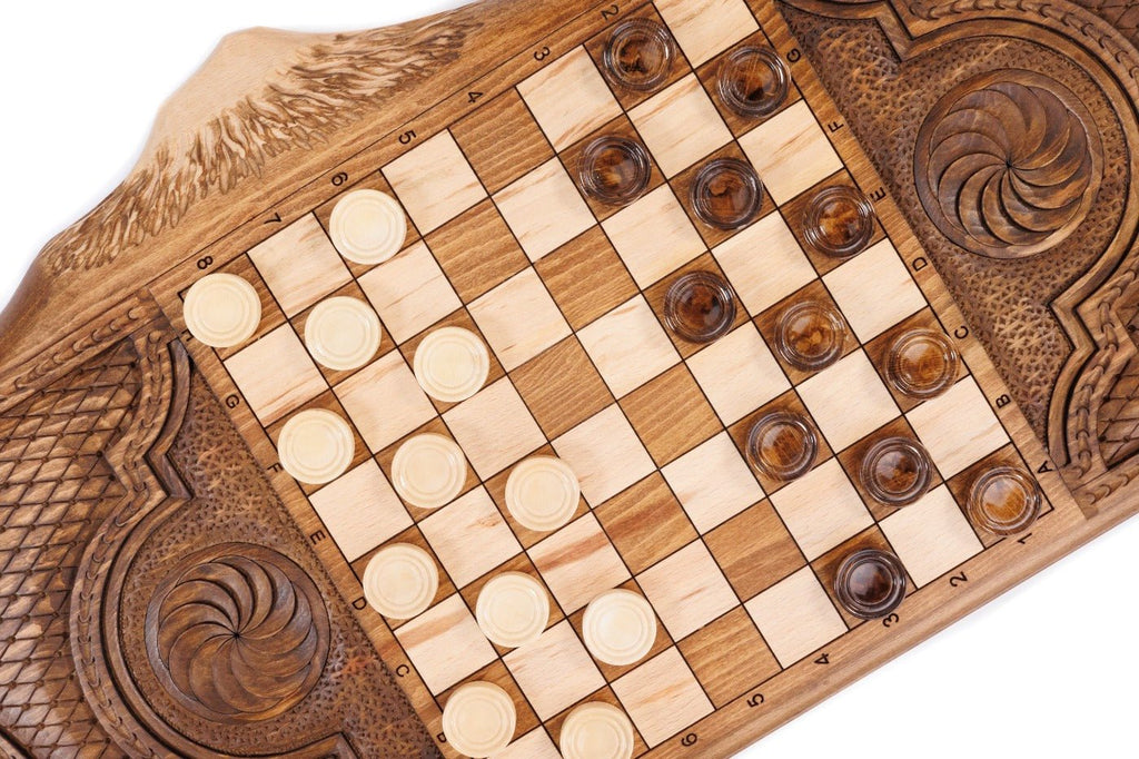 Backgammon Board - Deer - Unumperfectus