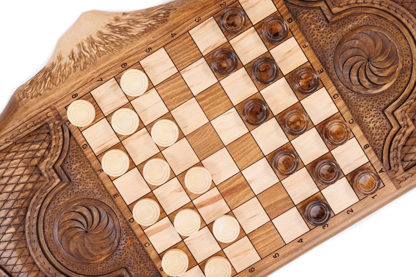 Backgammon Board - Deer - Unumperfectus