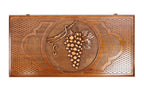 Grape Cluster backgammon board - open board ready for play