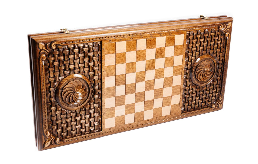 Backgammon Board - Eternity Symbol - Unumperfectus