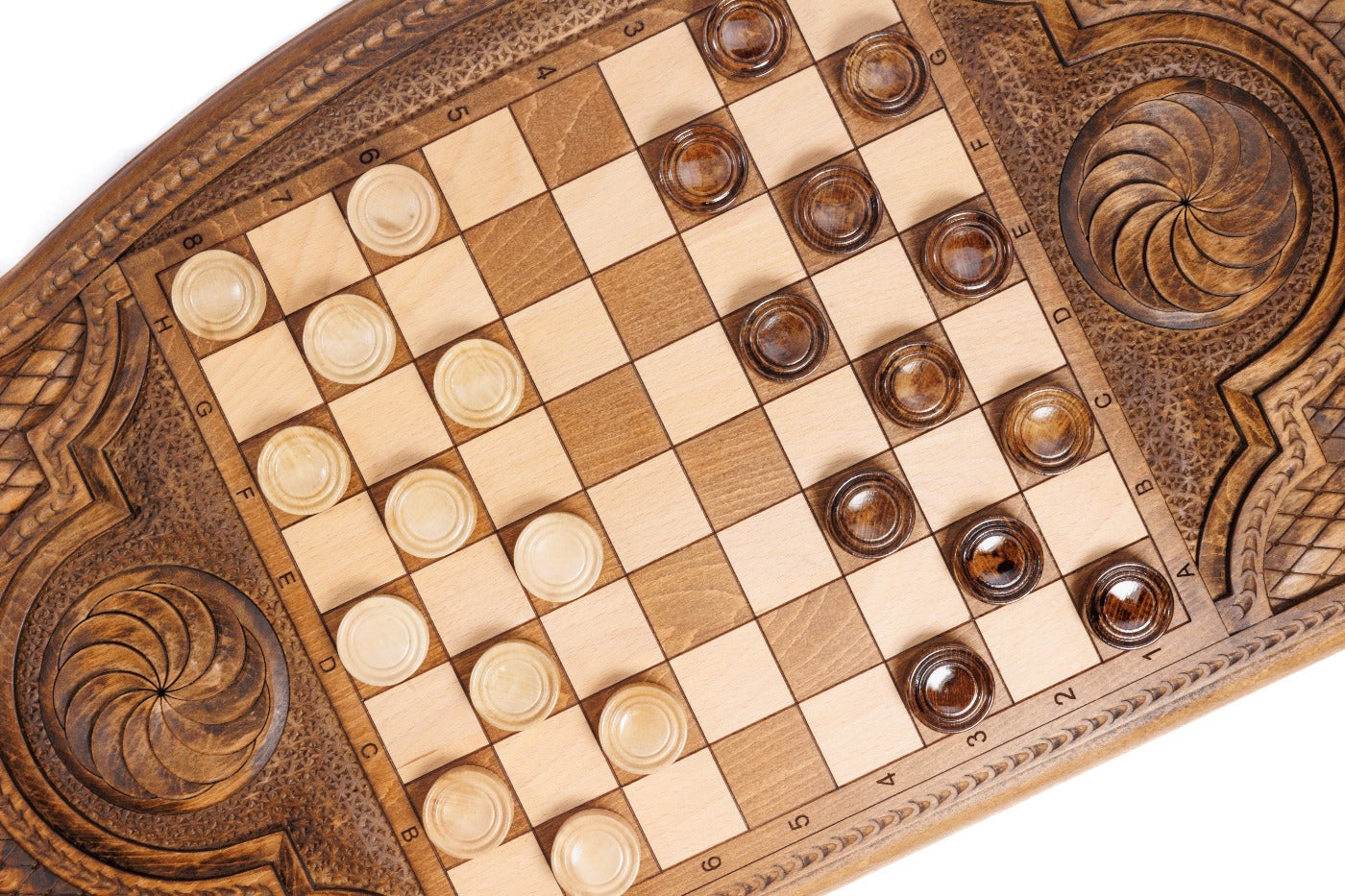 Backgammon Board - Ornamental - Unumperfectus