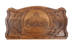 Church of St. Gayane backgammon board - closed cover detail