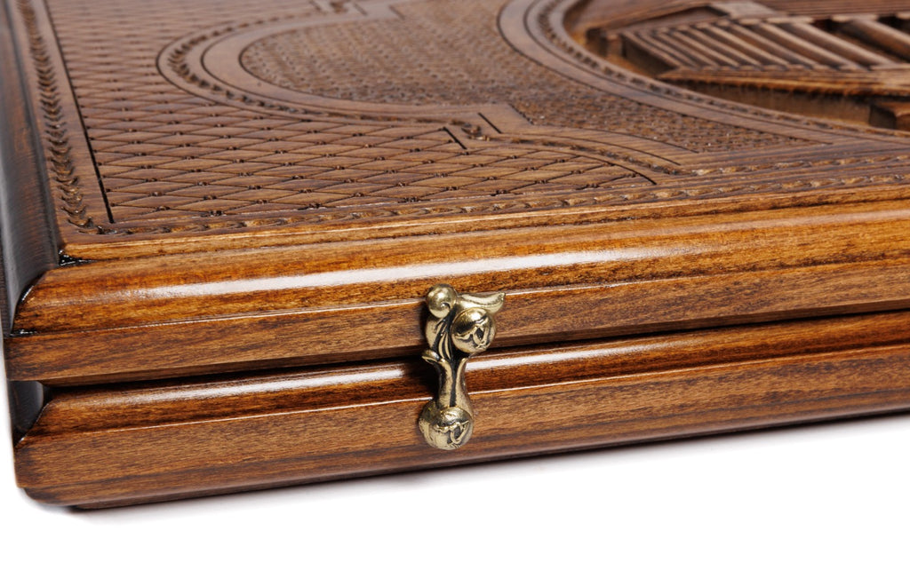 Backgammon Board - Garni Temple Classic Armenian - Unumperfectus