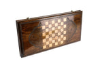 Armenian Ararat backgammon board in wood by Hrachya Ohanyan