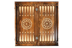Armenian Ararat backgammon board - angled view