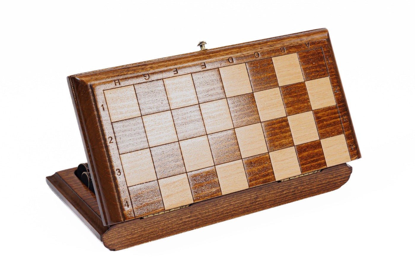 Wooden Carved Chess Set Classic 24 cm | 9.4" - Unumperfectus