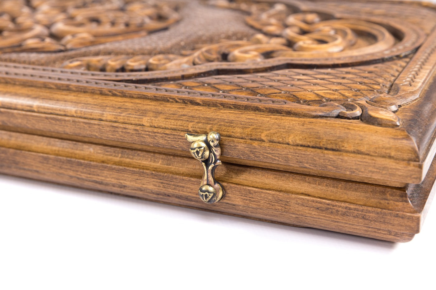 Ornamental Backgammon Classic – Luxury Wooden Backgammon Board - Unumperfectus