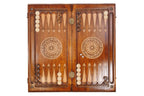 “Lalesh” backgammon board - closed cover detail