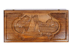 “Lalesh” backgammon board - side profile showing the craftsmanship