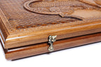 “Lalesh” backgammon board - carrying case and accessories