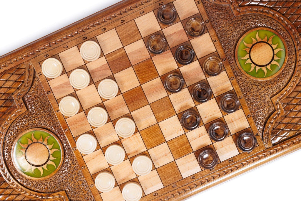 Backgammon Board - “Lalesh” - Unumperfectus