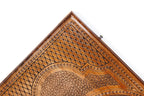 Artsakh Gandzasar Monastery backgammon board - corner detail of the board
