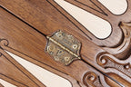 “Anush” Incrustation backgammon board - carrying case and accessories