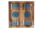 Epoxy Trees backgammon board - closed cover detail