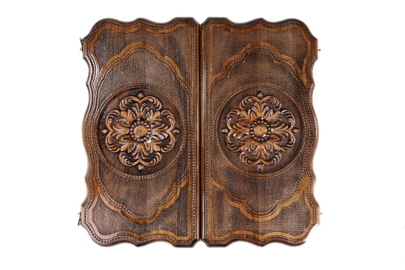 Wooden Classical Two-Sided Backgammon Board Ornamental 23.6" | 60 cm - Unumperfectus
