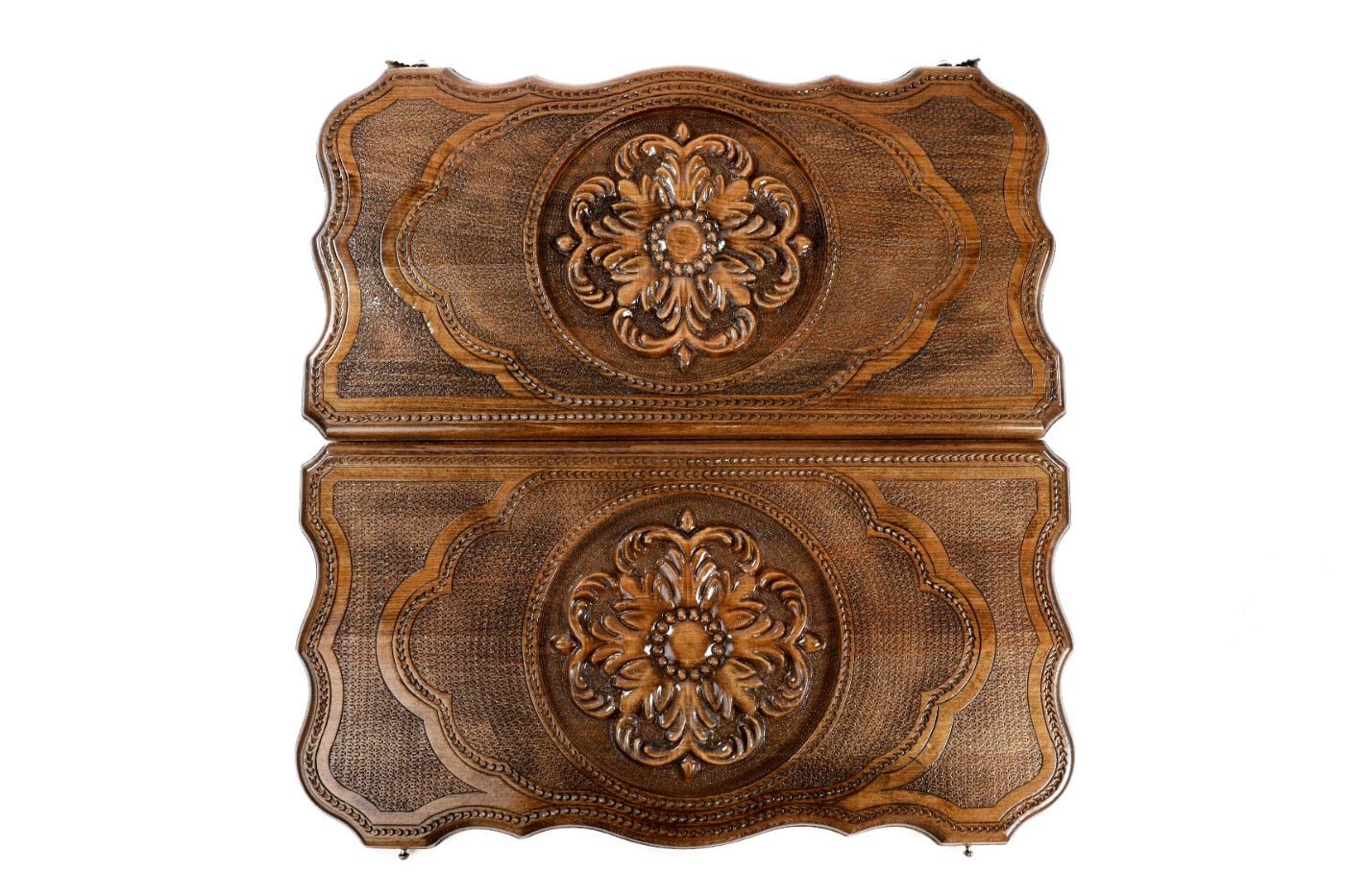 Wooden Classical Two-Sided Backgammon Board Ornamental 23.6" | 60 cm - Unumperfectus