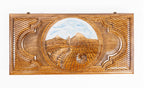 Ararat backgammon board - closed cover detail