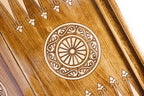 Ararat backgammon board - close-up of the playing surface