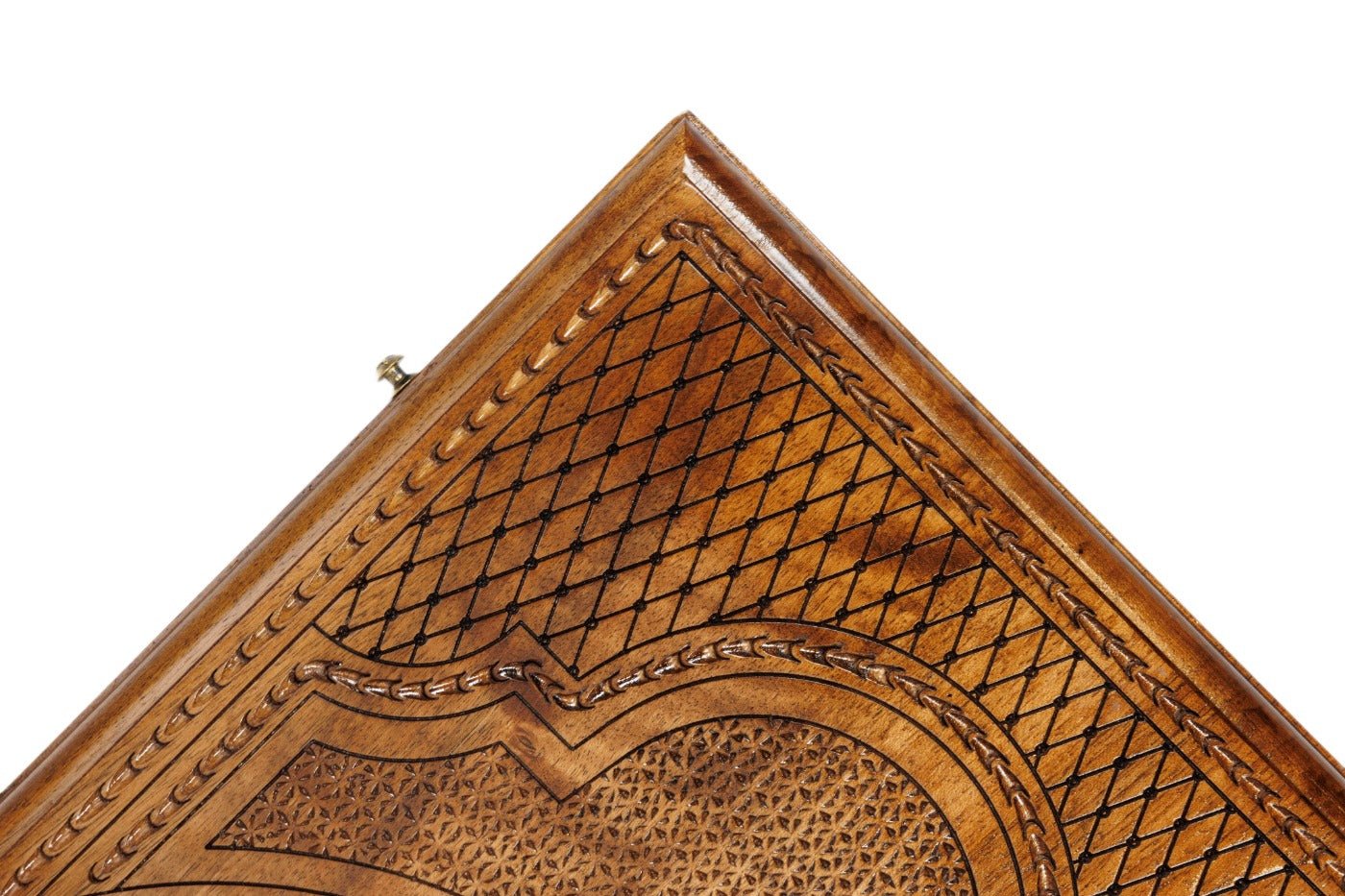 Backgammon Board - Deer With Epoxy - Unumperfectus