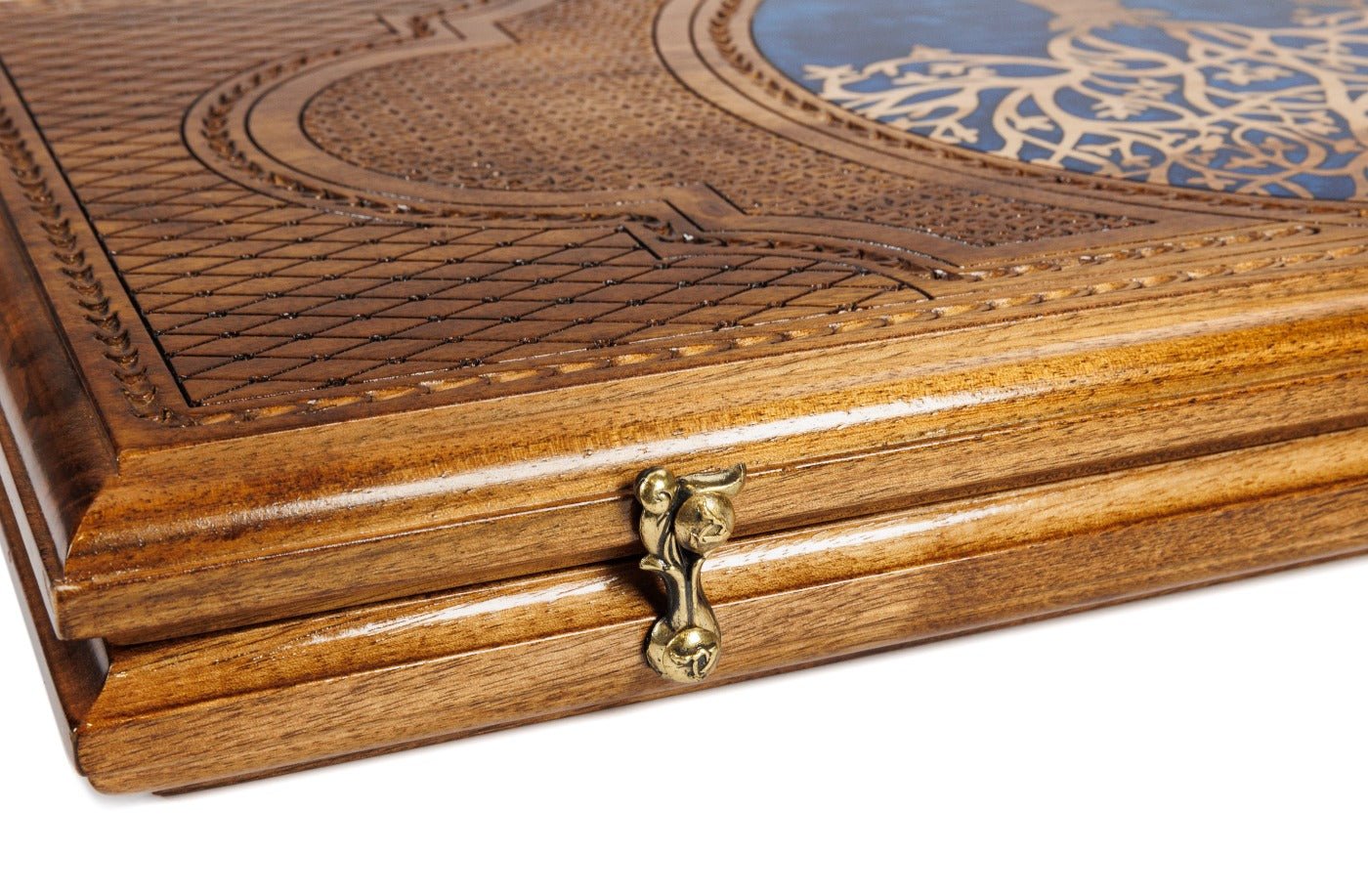 Backgammon Board - Deer With Epoxy - Unumperfectus