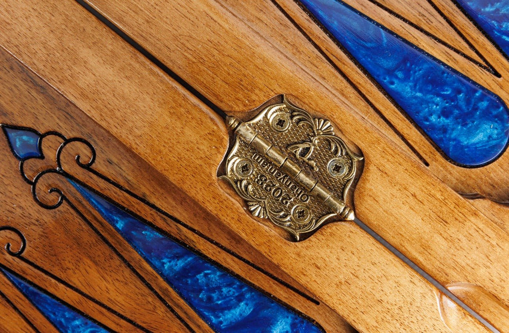 Backgammon Board - Deer With Epoxy - Unumperfectus