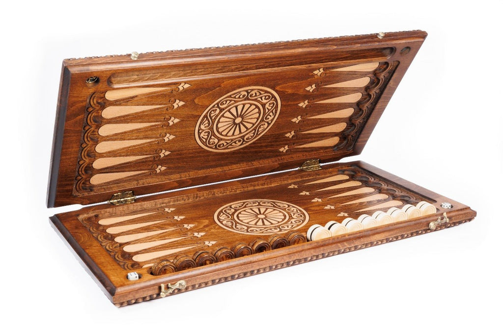 Backgammon Board - Pomegranate & Grapes - Unumperfectus