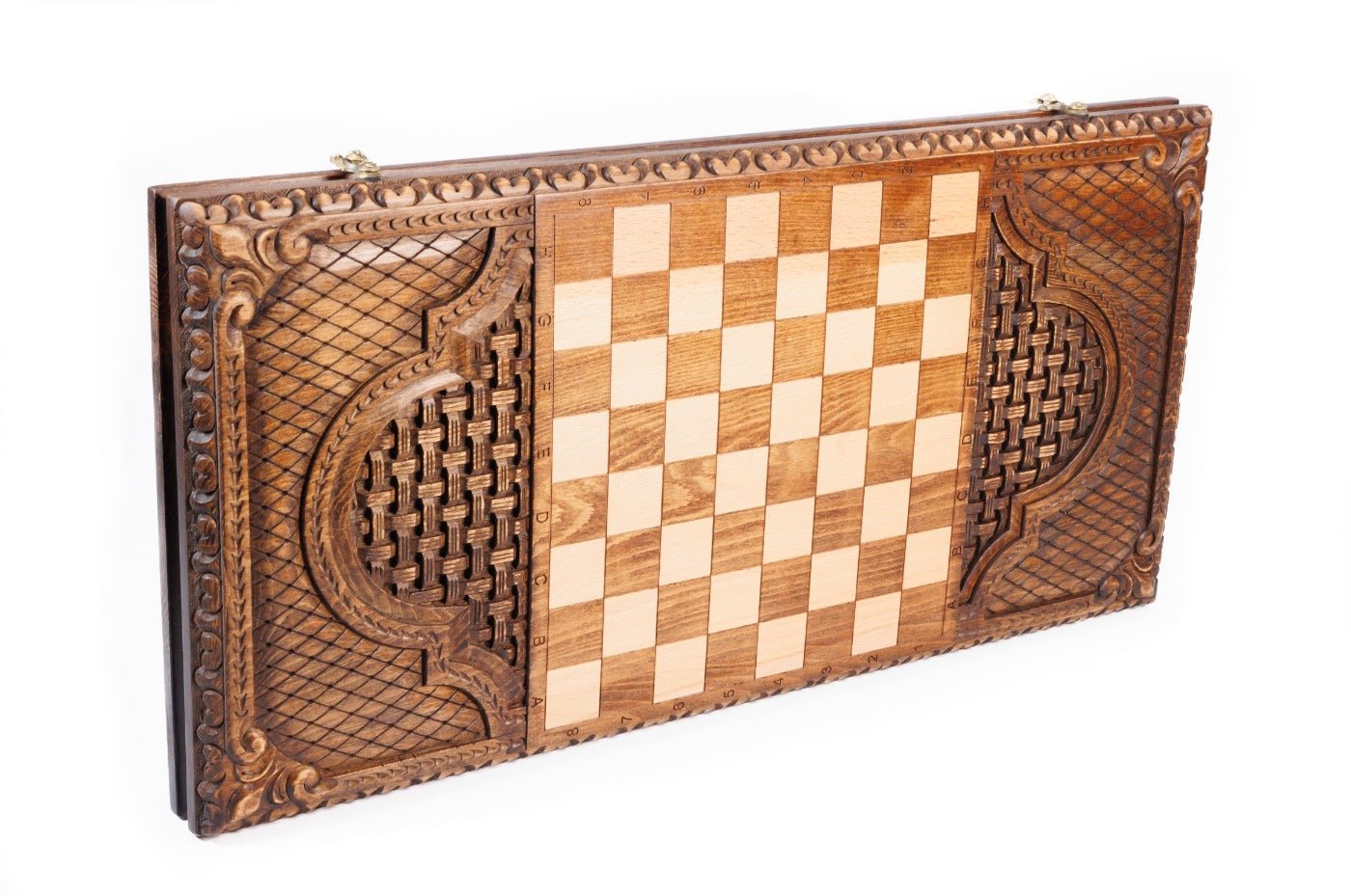 Backgammon Board - Pomegranate & Grapes - Unumperfectus