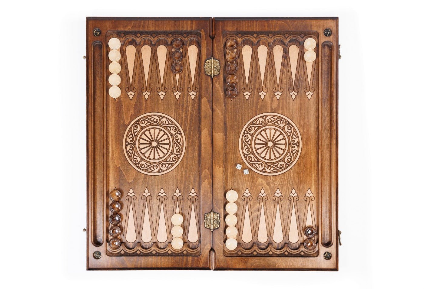 Backgammon Board - Pomegranate & Grapes - Unumperfectus