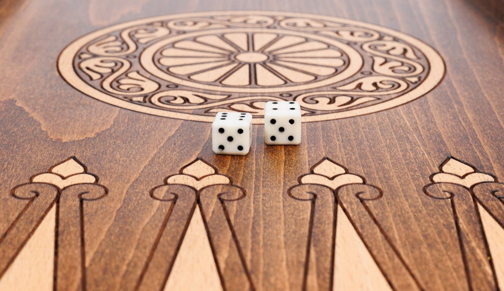 Backgammon Board - Pomegranate & Grapes - Unumperfectus