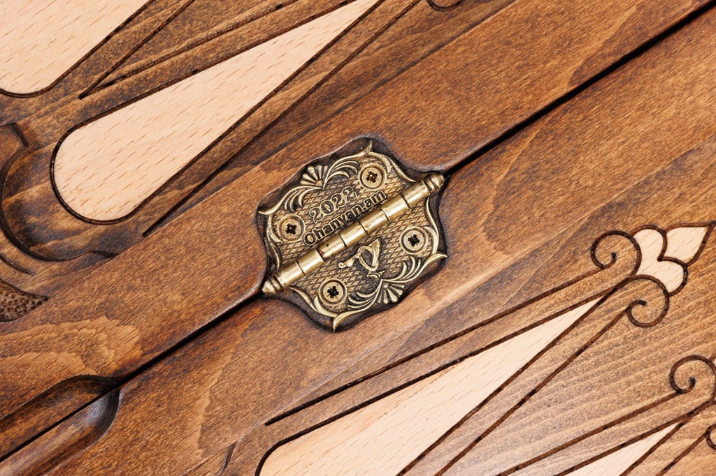 Backgammon Board - Pomegranate & Grapes - Unumperfectus