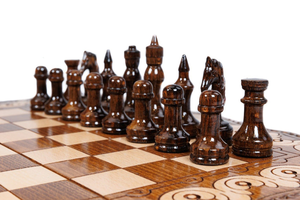 Armenian Eternity Chess & Backgammon Set 15.7" | 40 cm - Unumperfectus