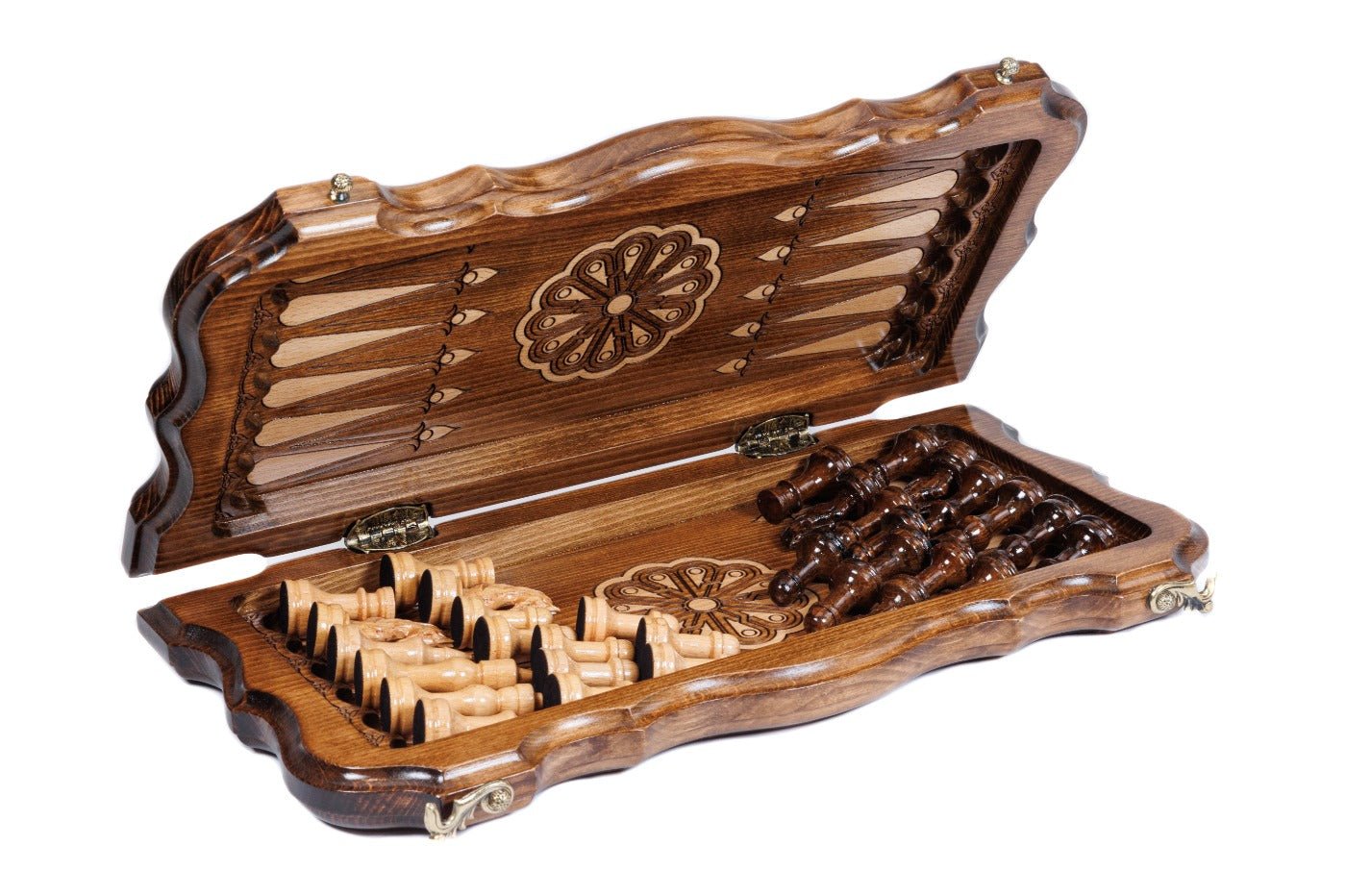 Armenian Eternity Chess & Backgammon Set 15.7" | 40 cm - Unumperfectus