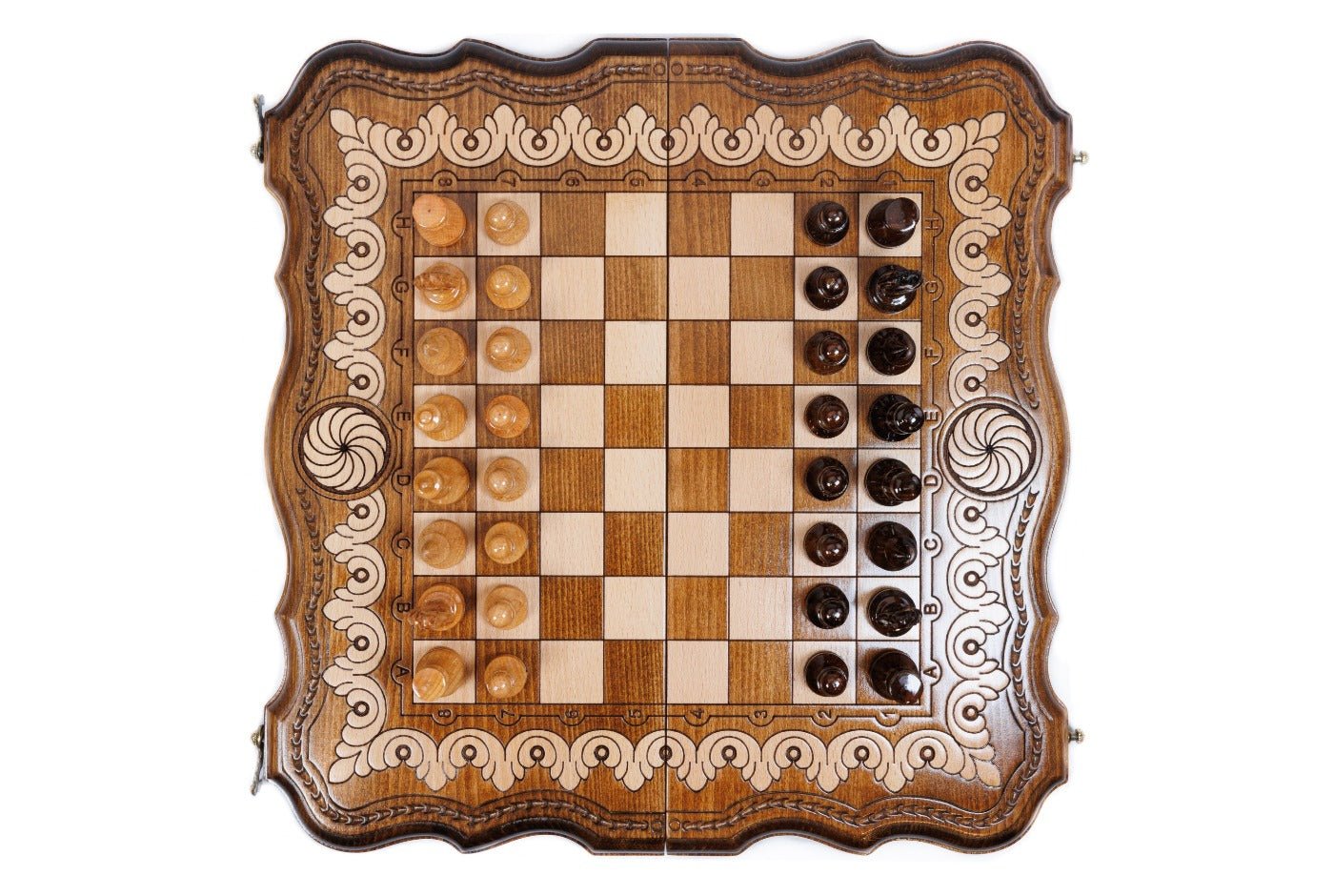 Armenian Eternity Chess & Backgammon Set 15.7" | 40 cm - Unumperfectus
